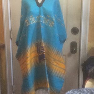 Vintage Unisex  stitched UCLA stadium poncho